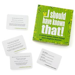 I Should Have Known That! Party Game