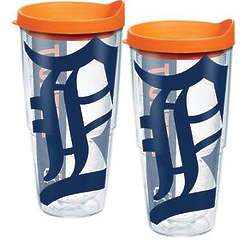 2 Detroit Tigers Colossal 24 Oz. Tervis Tumbler with Lids