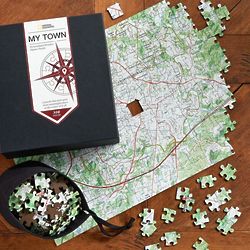Personalized USGS Map Puzzle