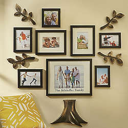 Personalized Tree of Life Picture Frame Set