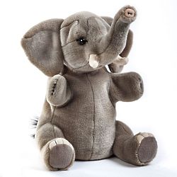 Elephant Plush Hand Puppet Toy