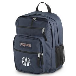 Oversized Navy Student Backpack