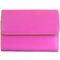 Hibiscus Audrey Leather Continental Wallet