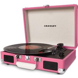 Pink Suitcase Style Turntable