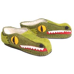 Handmade Aligator Slippers