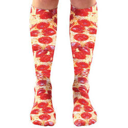 Pizza Foodie Knee Highs