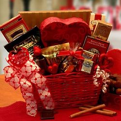 Cupid's Choice Valentine Chocolates Gift Basket