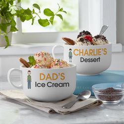 Personalized Family Character Treat Bowl