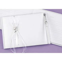 Heartfelt Whimsy Guest Book and Pen