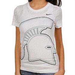 Michigan State Spartans Women's Chill In Burnout T-Shirt