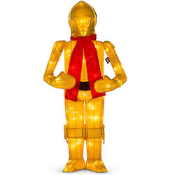Star Wars Lighted C-3PO Outdoor Christmas Decoration