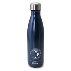 National Geographic Globe S'well Bottle in Navy Blue