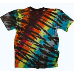 Rainbow Zebra Tie Dye T-Shirt