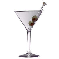 Polycarbonate Martini Glass Set