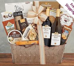 Crossridge Peak Winery Connoisseur Gift Basket