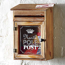 North Pole Post Mailbox