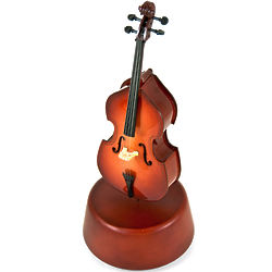 18 Note Miniature Classical Cello with Rotating Base