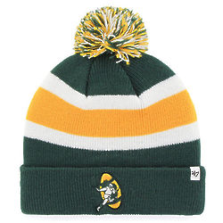 Men's Green Basy Packers Legacy Logo Cuffed Knit Hat