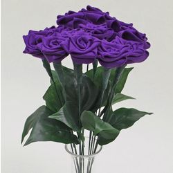 Just Wool Roses - 12 Stems