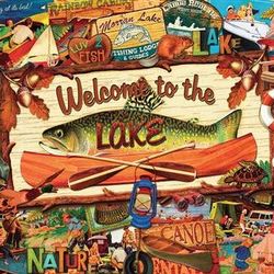 1000 Piece Welcome to the Lake Puzzle