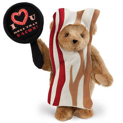 I Love You More Than Bacon Teddy Bear