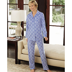 Plaid Microfleece Pajamas