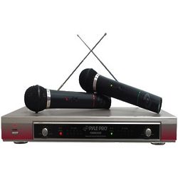 Dual-Channel Wireless Hand-Held Microphone System
