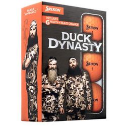 Personalized Blaze Orange Duck Dynasty Golf Balls