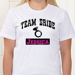 Team Bride Personalized T-Shirt