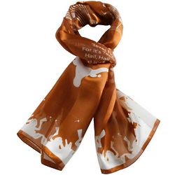 Texas Longhorns Burnt Orange Fight Song Scarf