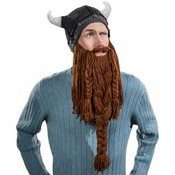 Barbarian Pillager Beard Head Beanie