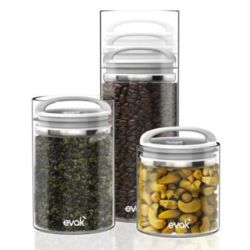 Food and Herb 46-Ounce Glass Storage Container