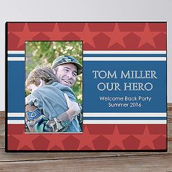 Personalized USA Pride Military Picture Frame