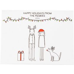 Holiday Family Personalized Greeting Cards