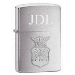 Personalized Air Force Emblem Zippo Lighter