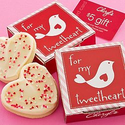For My Tweetheart Lovebird Cookie Card
