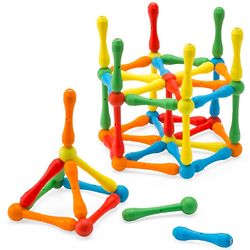 48-Piece Ionix Magnetic Building System