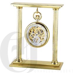 Personalized Flat Top Charles Hubert Pocket Watch Display Stand