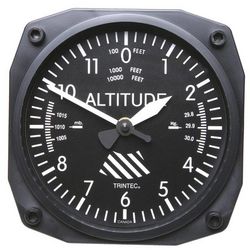 Aviation Altimeter Wall Clock