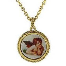 Raphael's Angel Pendant Necklace