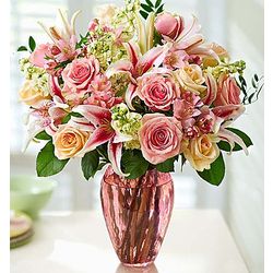 Shades of Pink Flower Bouquet