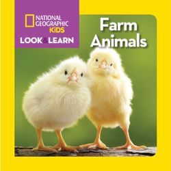 Kid's Look and Learn Farm Animals Book