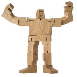 Guthrie Cubebot Wooden Brainteaser Puzzle