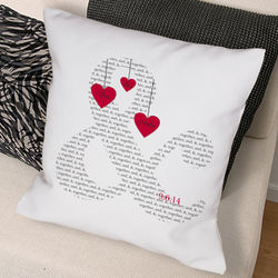Personalized Love Throw Pillow