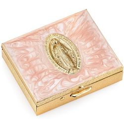 Pink & Gold Marian Keepsake Box