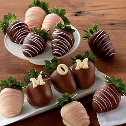 Mother's Day Hand-Dipped Chocolate-Covered Strawberries
