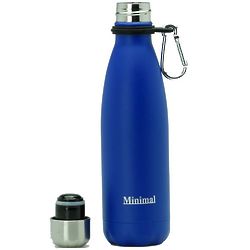 Insulated 17 oz Blue Water Bottle