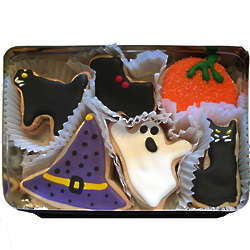 18 Halloween Cookie Assortment Gift Tin