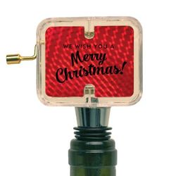 Merry Christmas Musical Wine Stopper