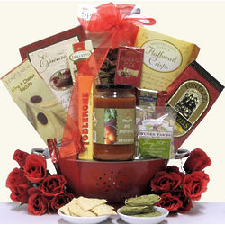 Italian Romance Anniversary Gift Basket